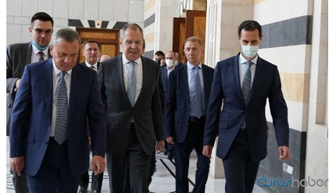 Lavrov Suriye'de Esad'la görüştü: Şam'ın İdlib'de kontrolü arttı