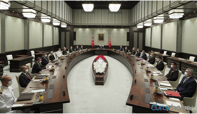 MGK toplantısı sona erdi
