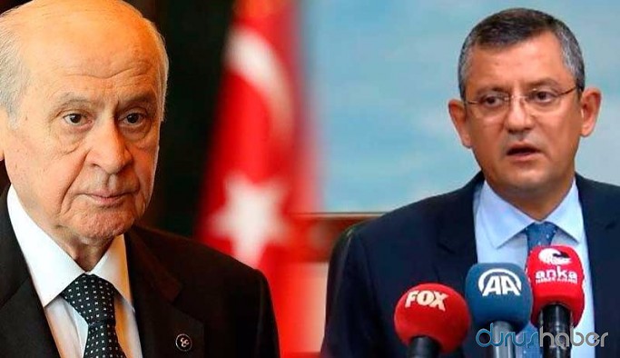 CHP'li Özel'den Bahçeli'ye: Bahçeli’ye bağlasak yalan makinesini, makine çatlamazsa namussuzum