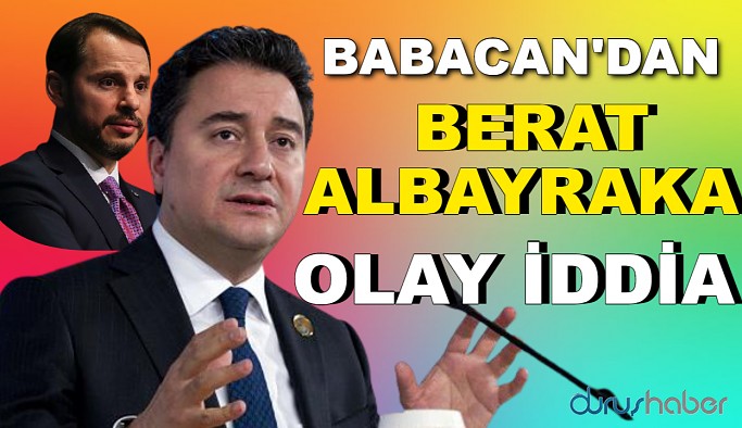 Ali Babacandan Berat Albayrak İçin Olay İddia