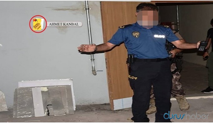 Alkol alıp gözaltındakileri darp eden emniyet müdürü kendisini coplattı