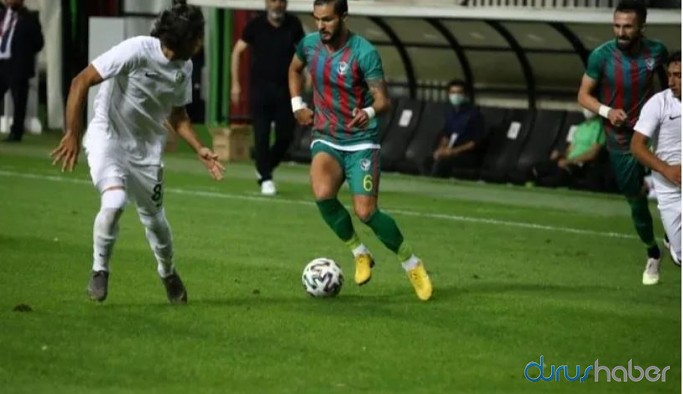 Amedspor deplasmanda kaybetti