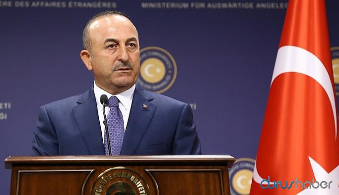 Çavuşoğlu: Kimden aldığınız yetkiyle Türkiye'ye Suriye'den çekilin diyorsunuz?