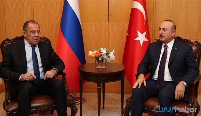 Çavuşoğlu Lavrov'la görüştü
