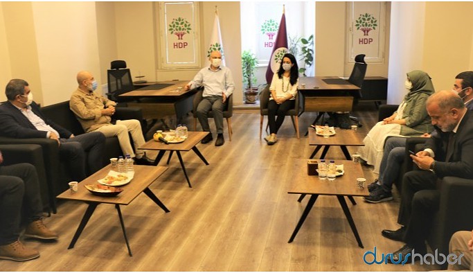 CHP’den HDP’ye dayanışma ziyareti
