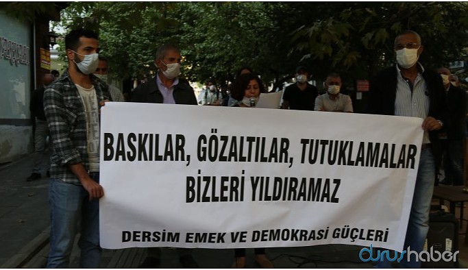 Dersim ve Adana’da ESP’ye yönelik operasyonlara tepki