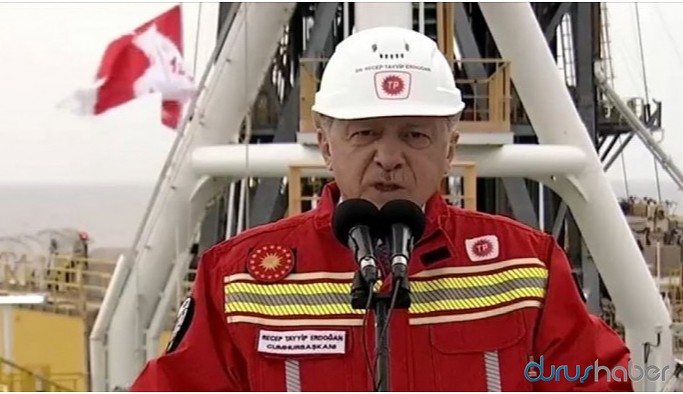 Erdoğan: Fatih Sondaj Gemisi 85 milyar metreküp daha buldu