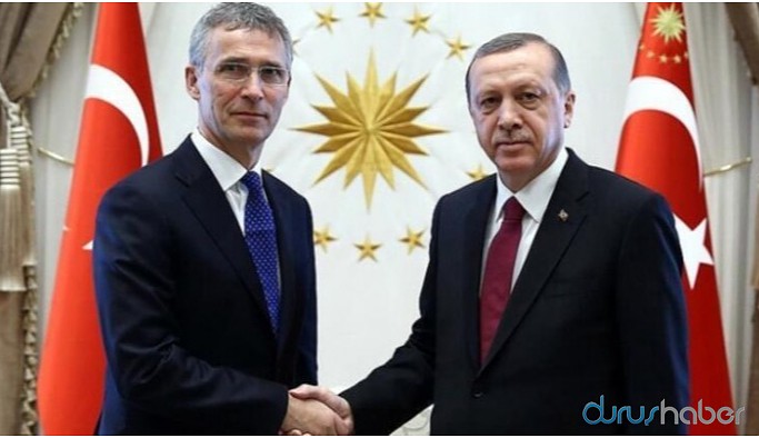 Erdoğan, NATO Genel Sekreteri Stoltenberg ile görüştü
