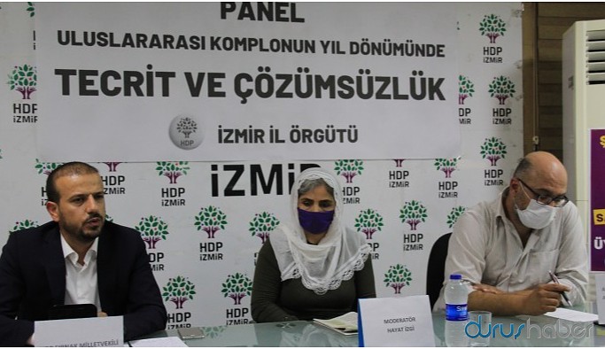HDP’li Kaçmaz: İmralı tecridine hep birlikte karşı çıkalım