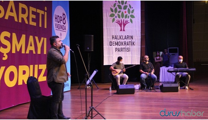 HDP’nin kuruluş yıldönümü şölen ile kutlandı