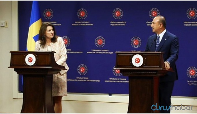 İsveç Dışişleri Bakanı Linde ile Çavuşoğlu arasında ‘Kuzey ve Doğu Suriye’ tartışması
