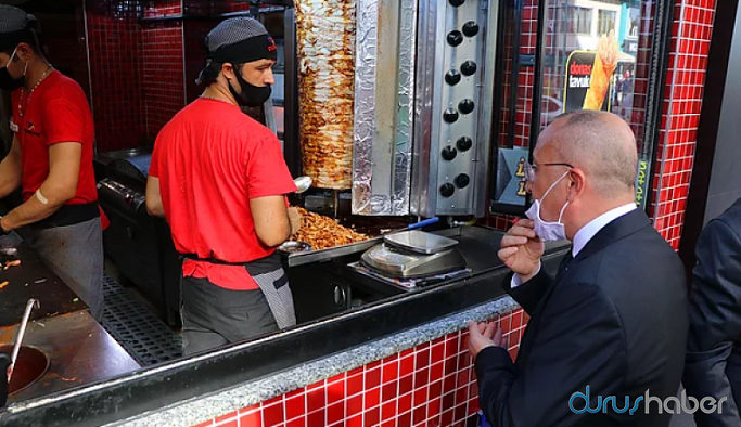 Vali, kendisiyle sohbet etmeyen döner ustasına sinirlendi! İşletmeyi kapattı!