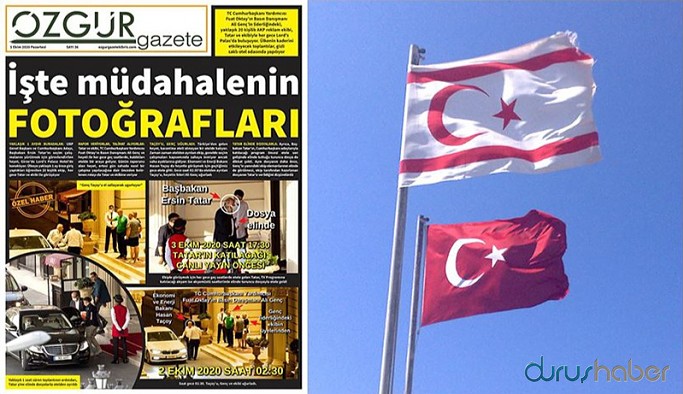 KKTC basını fotoğraf yayımladı: Türkiye, cumhurbaşkanlığı seçimine müdahale ediyor