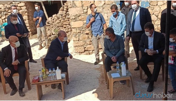 Soylu, Sakarya’da saldırıya uğrayan Kürt işçileri ziyaret etti