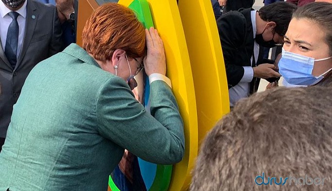 Meral Akşener gözyaşlarına boğuldu