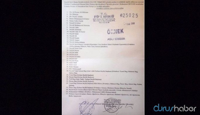 'Bazı din görevlileri, 3 bin dolara 'Peygamberin soyundandır' belgesi düzenliyor'