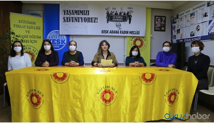 Adana ve Mersin'de 25 Kasım çağrısı