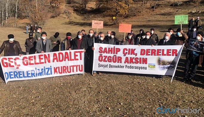 Artvin Şavşat'ta HES direnişi: 'Sahip çık, dereler özgür aksın'