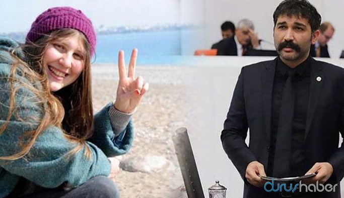 Barış Atay'a 'kırmızı fularlı kız' fezlekesi