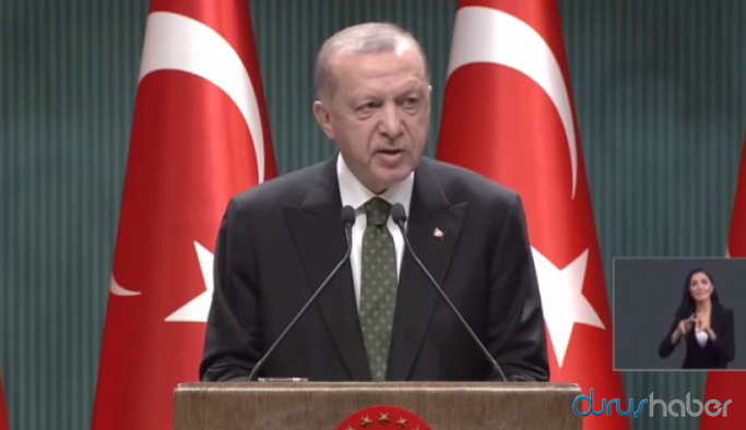 Erdoğan: Hafta sonları saat 10:00-20:00 saatleri dışında sokağa çıkma yasağı uygulanacak