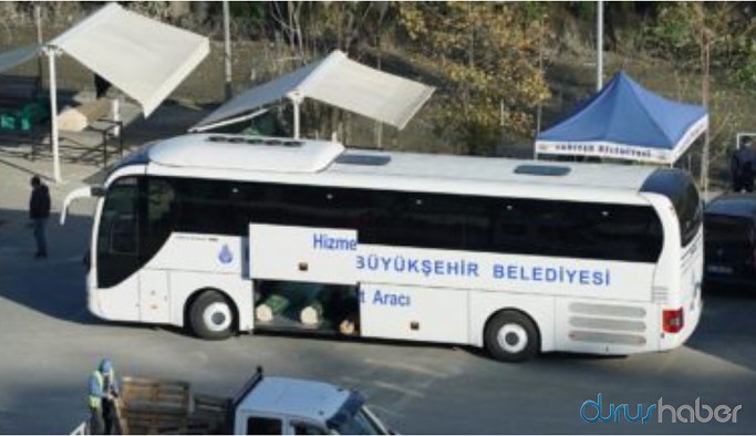 İstanbul’da korkutan görüntü! Cenazeler İBB otobüsüyle taşındı