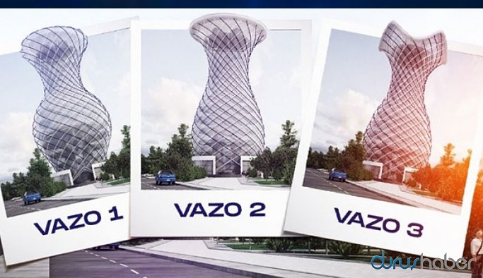 MHP'li belediyenin ‘vizyon’ projesi: 70 metrelik dev vazo