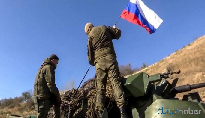 Rus ordusu Karabağ'da resmen göreve başladı