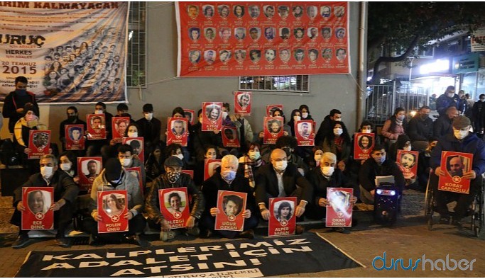 Suruç Aileleri’nin adalet nöbeti 64’üncü ayında