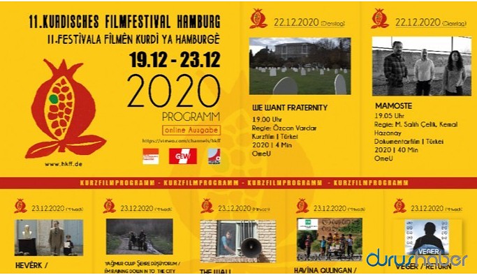 Hamburg Kürt Film Festivali başlıyor