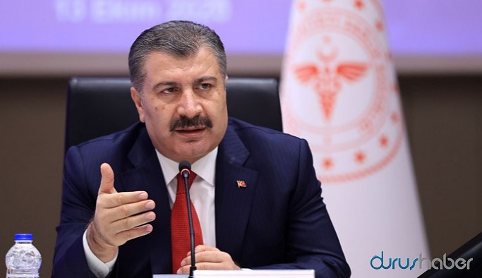 Bakan Koca, iller bazında aşı dağılımı haritasını paylaştı