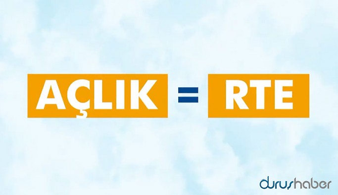 Kılıçdaroğlu'ndan 'Açlık eşittir RTE' videosu