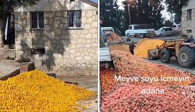 Adana'da çürük portakallarla meyve suyu yapıldığı iddiasına denetleme: Gerçeği yansıtmamakta