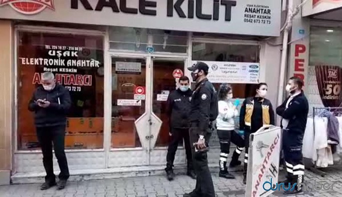 CHP heyeti esnafı dinlediği sırada bir esnaf intihar etti