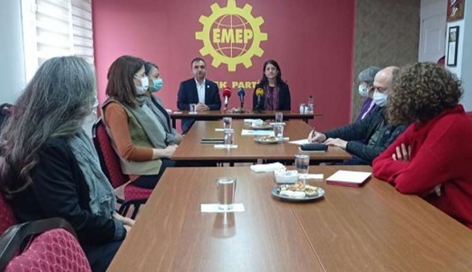 HDP'den EMEP'e ziyaret