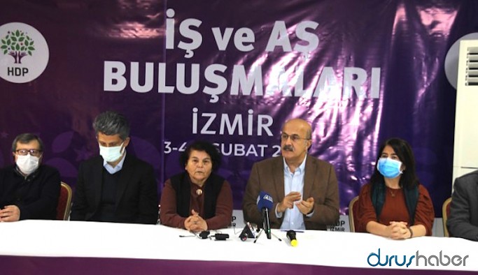 HDP İzmir'de 'İş ve Aş Buluşmaları'nın startını verdi: AKP ülke ekonomisini çökertti