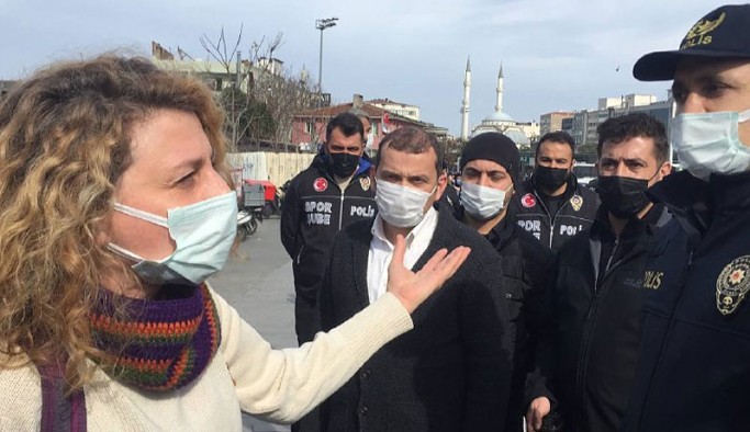 Valilik talimatıyla gözaltında tutulan Halkevleri üyeleri adliyede