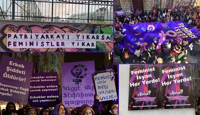 19'uncu Feminist Gece Yürüyüşü bugün: İsyanımız eve sığmıyor