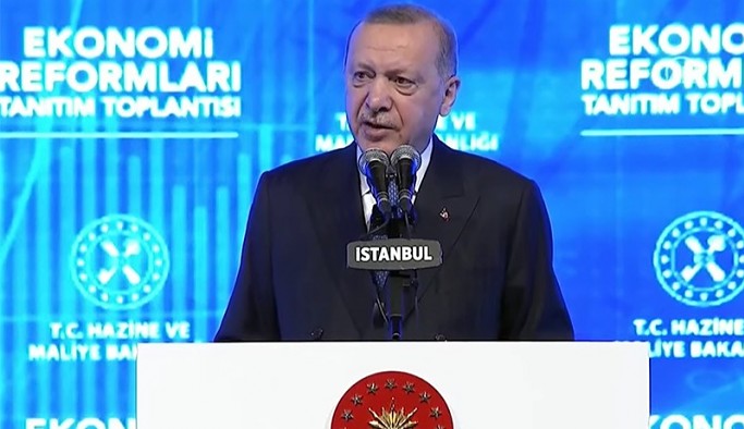 Cumhurbaşkanı Erdoğan, Ekonomi Reform Paketi'ni açıklıyor