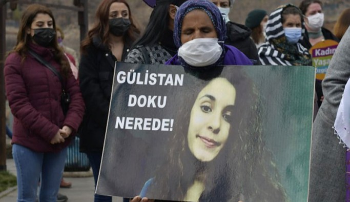 Dersim'de Gülistan Doku'nun annesi ve ablası 8 Mart dolayısıyla Valiliğe yürüdü: Gülistan nerede?