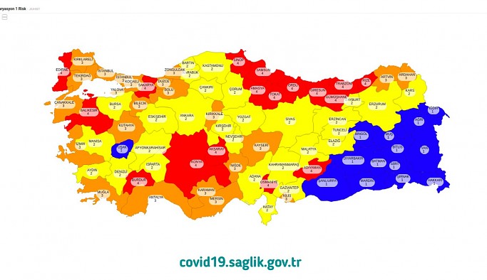 Fahrettin Koca Türkiye'nin risk haritasını açıkladı: İşte kademeli normalleşmeye geçen iller