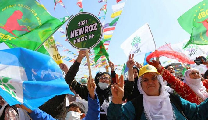 HDP'den Newroz açıklaması: Ülkenin dört bir tarafına cesareti yaydınız