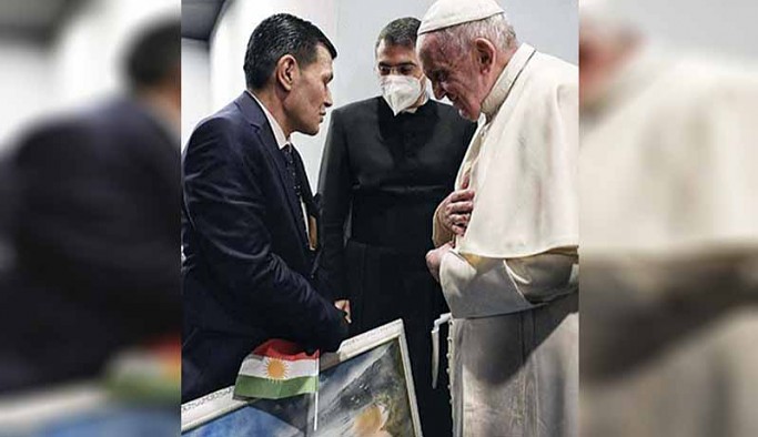 Papa Francis, Aylan bebeğin babasıyla görüştü
