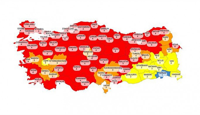 TTB'den 'kırmızı harita' tepkisi: Yönetemiyorsunuz