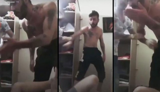 Ümitcan Uygun'un arkadaşı da canlı yayında bir kadını şiddete maruz bıraktı