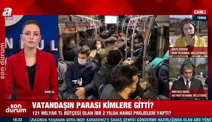 '128 milyar dolar'ı soramayan A Haber, İBB hakkında ‘121 milyar lira nerede?' haberi yaptı