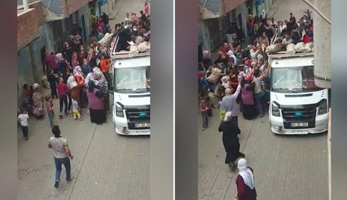 Diyarbakır'da da patates, soğan izdihamı