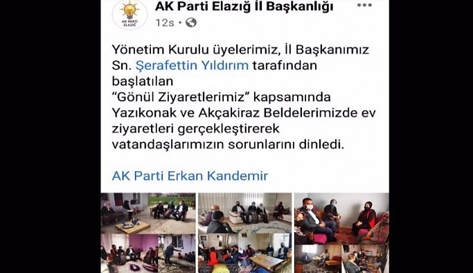 'Lebaleb kongreler' yetmedi AKP şimdi de ev ziyaretlerine başladı: Sağlık müdürünün uyarısını takmadılar
