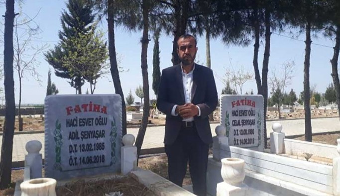 Şenyaşarlar mezarlık ziyaretinde de 'adalet' dedi