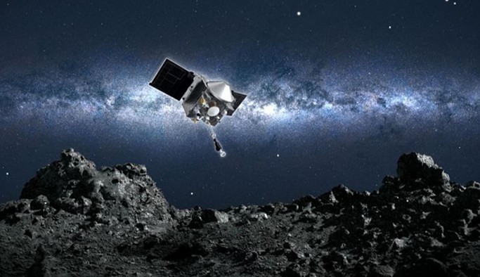 4.5 milyar yaşındaki asteroidden numune alan uzay aracı Dünya'ya dönüşe geçti