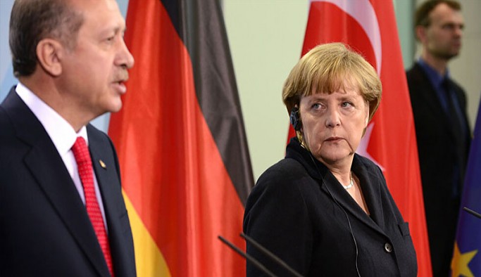 Cumhurbaşkanı Erdoğan, Almanya Başbakanı Merkel ile görüştü